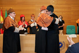 Investidura de Aníbal Ollero como Doctor "Honoris Causa" por la Universidad de Málaga. Edificio del Rectorado. Mayo de 2025