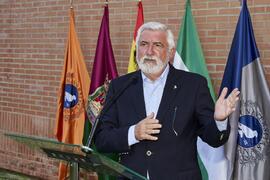 Daniel Carrasco Díaz. Homenaje al personal jubilado de la Facultad de Ciencias Económicas y Empresariales. Campus de El Ejido. Septiembre de 2022