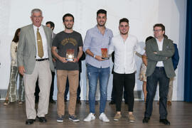 Entrega de títulos del Trofeo Rector. Gala del Deporte Universitario 2018. Escuela Técnica Superior de Ingeniería de Telecomunicaciones. Junio de 2018