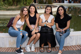 Welcome to UMA. Bienvenida a los alumnos de intercambio internacional de la Universidad de Málaga. Jardín botánico. Octubre de 2019