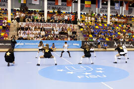Número de baile. Ceremonia de apertura del Campeonato del Mundo Universitario de Balonmano. Antequera. Junio de 2016