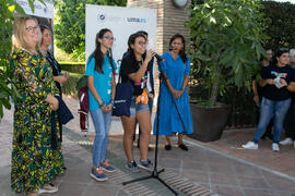 Presentación del III Encuentro de Bienvenida para los participantes del "Buddy Program". Jardín Botánico. Octubre de 2019