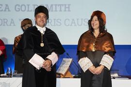 Investidura de Andrea Goldsmith como doctora "Honoris Causa" por la Escuela Técnica Superior de Ingeniería de Telecomunicación de la Universidad de Málaga. Paraninfo. Octubre de 2024