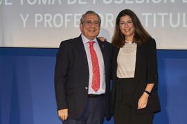 Toma de posesión de María Isabel Montañez Vega como profesora titular del Área de Química Orgánica de la Universidad de Málaga. Paraninfo. Diciembre de 2022