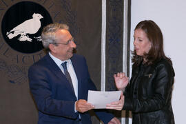 Toma de posesión de nueva funcionaria de la Escala Administrativa. Edificio del Rectorado. Marzo de 2019