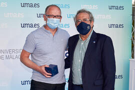 Homenaje al personal jubilado o que cumple 25 años de servicio en la Universidad de Málaga. Jardín Botánico. Septiembre de 2021
