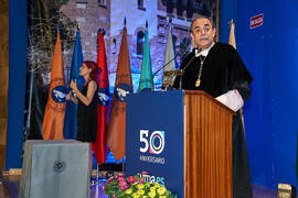 Discurso de Miguel Ángel Castro Arroyo. Entrega de la Medalla de Oro de la Universidad de Málaga a la Universidad de Sevilla. Paraninfo. Junio de 2023