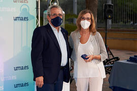 Homenaje al personal jubilado o que cumple 25 años de servicio en la Universidad de Málaga. Jardí...