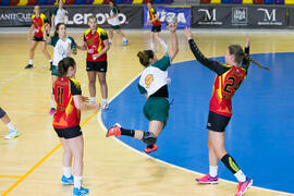 Partido Universidad de Colonia - Universidad de Valencia. Categoría femenina. Campeonato Europeo ...