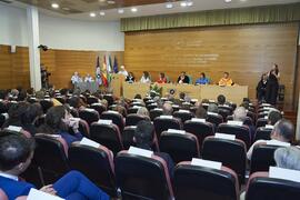 Laudatio de Asunción Rallo Gruss. Investidura como "Doctores Honoris Causa" de Antonio García Berrio y Pilar Palomo Vázquez por la Facultad de Filosofía y Letras de la Universidad de Málaga. Edificio del Rectorado. Junio de 2024