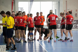 Partido República Checa - Rusia. Categoría femenina. Campeonato del Mundo Universitario de Balonmano. Antequera. Junio de 2016