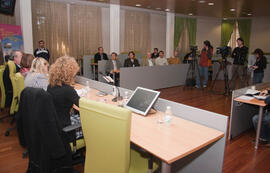 Inauguración del 3º Congreso de Actividad Físico Deportiva para Mayores de la Universidad de Málaga. Rectorado. Febrero de 2009