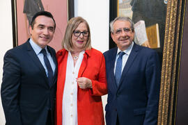 Presentación del cuadro de la rectora Adelaida de la Calle en la Galería de Rectores de la Universidad de Málaga. Edificio del Rectorado. Marzo de 2019