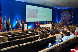 Laudatio de Ángel Rodríguez-Vergara. Investidura como Doctores "Honoris Causa" por la Universidad de Málaga de Miquel Roca i Junyent y Miguel Herrero y Rodríguez de Miñón. Paraninfo. Diciembre de 2024