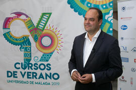José Carlos Díez. Curso "Andalucía ante la era de la tecnología global". Cursos de Verano de la Universidad de Málaga. Málaga. Julio de 2019