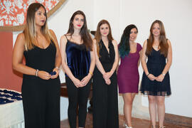 Foto de grupo. Cena de gala con motivo del Campeonato del Mundo Universitario de Balonmano. Antequera. Junio de 2016