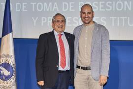 Toma de posesión de José Carlos Sánchez Garrido como profesor titular del Área de Física Aplicada de la Universidad de Málaga. Paraninfo. Diciembre de 2022