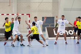 Partido China Taipei - Rusia. Categoría masculina. Campeonato del Mundo Universitario de Balonmano. Antequera. Junio de 2016
