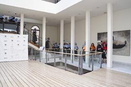 Comitiva Académica. Investidura como "Doctores Honoris Causa" de Antonio García Berrio y Pilar Palomo Vázquez por la Facultad de Filosofía y Letras de la Universidad de Málaga. Edificio del Rectorado. Junio de 2024