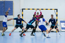 Partido Universidad de Málaga - Universidad de Barcelona. Categoría masculina. Campeonato Europeo...