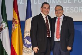 Toma de posesión de Juan Jesús Castillo Aguilar como catedrático del Área de Ingeniería Mecánica de la Universidad de Málaga. Paraninfo. Diciembre de 2022