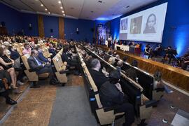 Lección Inaugural de Eugenio Carmona. Apertura del Curso Académico 2024/2025 de la Universidad de Málaga. Paraninfo. Septiembre de 2024
