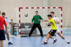 Partido China Taipei - Rusia. Categoría masculina. Campeonato del Mundo Universitario de Balonmano. Antequera. Junio de 2016