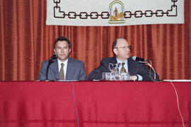 Visita del embajador de Estados Unidos a la Universidad de Málaga. Enero de 1995