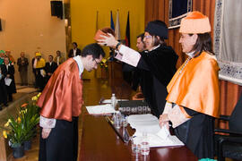 Investidura de nuevos doctores por la Universidad de Málaga. Paraninfo. Diciembre de 2009