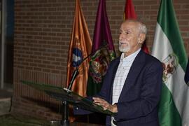 Gumersindo Ruiz Bravo de Mansilla. Homenaje al personal jubilado de la Facultad de Ciencias Económicas y Empresariales. Campus de El Ejido. Septiembre de 2022