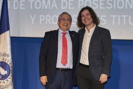 Toma de posesión de Enrique Domínguez Merino como catedrático del Área de Ciencia de la Computación e Inteligencia Artificial de la Universidad de Málaga. Paraninfo. Diciembre de 2022