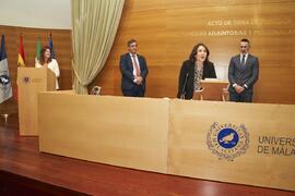 Toma de posesión de María Ángeles Rastrollo Horrillo como nueva Vicerrectora Adjunta de Empresa d...