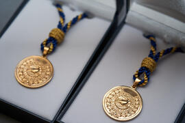 Medallas de Oro de la Universidad de Málaga a la Universidad de Córdoba y a la Universidad de Sevilla. Paraninfo. Junio de 2023