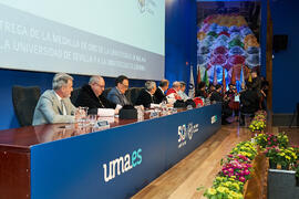 Actuación musical. Entrega de la Medalla de Oro de la Universidad de Málaga la Universidad de Córdoba y a la Universidad de Sevilla. Paraninfo. Junio de 2023