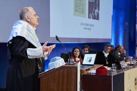 Lección Inaugural de Eugenio Carmona. Apertura del Curso Académico 2024/2025 de la Universidad de Málaga. Paraninfo. Septiembre de 2024