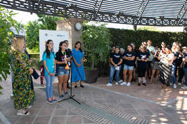 Presentación del III Encuentro de Bienvenida para los participantes del "Buddy Program". Jardín Botánico. Octubre de 2019