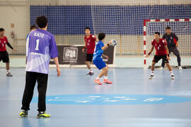 Partido Japón - China Taipei. Categoría masculina. Campeonato del Mundo Universitario de Balonmano. Antequera. Junio de 2016