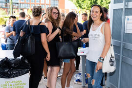 Welcome to UMA. Bienvenida a los alumnos de intercambio internacional de la Universidad de Málaga. Jardín botánico. Octubre de 2019
