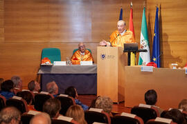 Discurso de investidura de Jorge Martínez-Vázquez como Doctor "Honoris Causa" por la Universidad de Málaga. Edificio del Rectorado. Julio de 2025