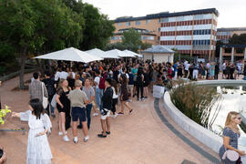 Welcome to UMA. Bienvenida a los alumnos de intercambio internacional de la Universidad de Málaga. Jardín botánico. Octubre de 2019