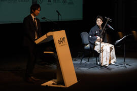Concierto de Seiyu Oyama. Apertura del Curso Académico 2019-2020 de la Escuela Técnica Superior de Arquitectura de la Universidad de Málaga. Teatro Cervantes. Octubre de 2019