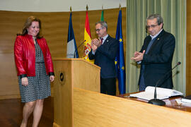 Toma de posesión de Miriam Esther López Rodríguez como nueva Directora de Secretariado de Posgrado de la Universidad de Málaga. Edificio del Rectorado. Marzo de 2017