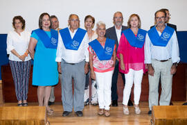 Graduación del curso del Aula de Mayores de la Universidad de Málaga. Paraninfo. Junio de 2019