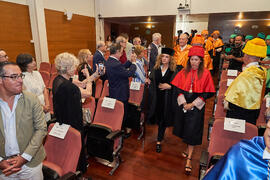 Investidura de Jorge Martínez-Vázquez como Doctor "Honoris Causa" por la Universidad de Málaga. Edificio del Rectorado. Julio de 2025