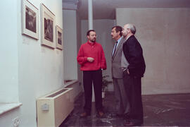Inauguración de la exposición Martín Chambi. Enero de 1991