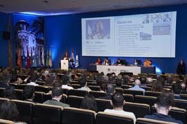 Discurso de investidura de Andrea Goldsmith como doctora "Honoris Causa" por la Escuela Técnica Superior de Ingeniería de Telecomunicación de la Universidad de Málaga. Paraninfo. Octubre de 2024