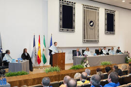 Investidura como Doctor "Honoris Causa" de Antonio Soler por la Facultad de Filosofía y...