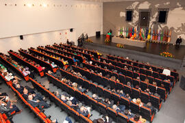 Apertura del Curso Académico 2013/2014 de la Universidad de Málaga. Complejo de Estudios Sociales...