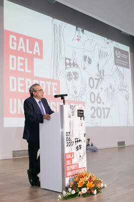 Intervención de José Ángel Narváez en la Gala del Deporte Universitario 2017. Escuela Técnica Sup...