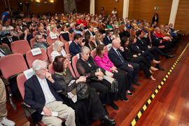 Asistentes a la investidura de Aníbal Ollero como Doctor "Honoris Causa" por la Universidad de Málaga. Edificio del Rectorado. Mayo de 2025